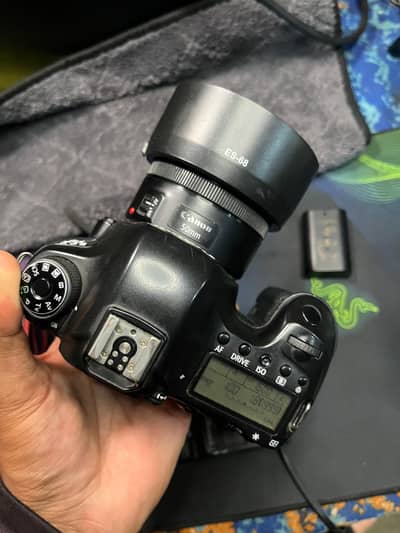Canon 6d with 50mm f1.8 lens