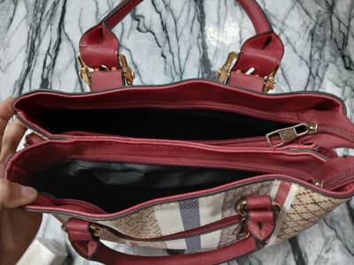 Shoulder and hand bag 2 in 1