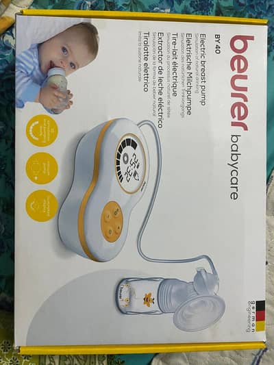 Beurer BY 40 Electric Breast Pump – Almost New (1 Month Used)