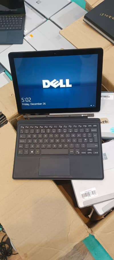 DELL LATITUDE 5285 window tab+laptop  i5 7th 8/256   2 IN