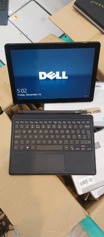 DELL LATITUDE 5285 window tab+laptop  i5 7th 8/256   2 IN