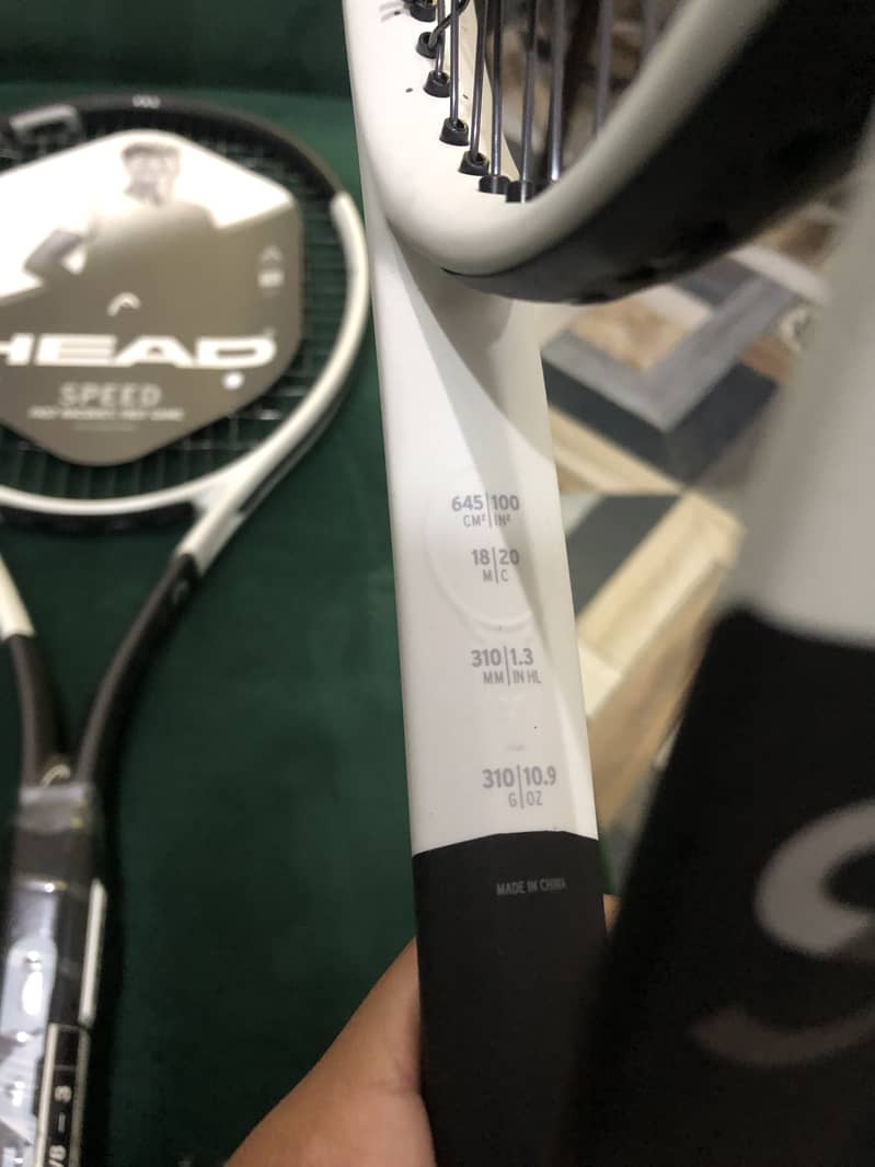 Head racket pair available 4
