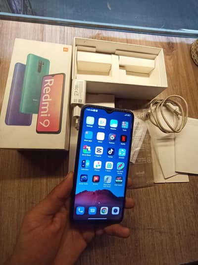 redmi 9 official PTA approve no open no repair total genuine