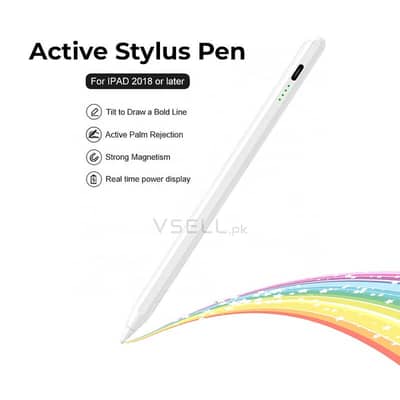 Active Stylus Pen - for iPad - (Air Pro Mini all) 2018 or later