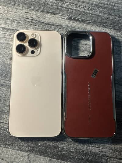Iphone 16 pro max (256gb )Desert titanium , Non PTA
