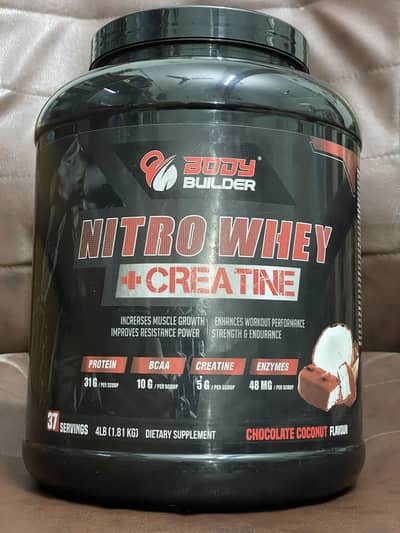 Whey protein + creatine