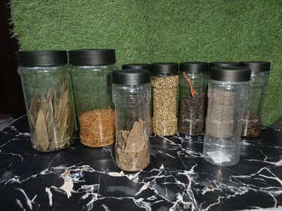 New Spices plastix  bottles