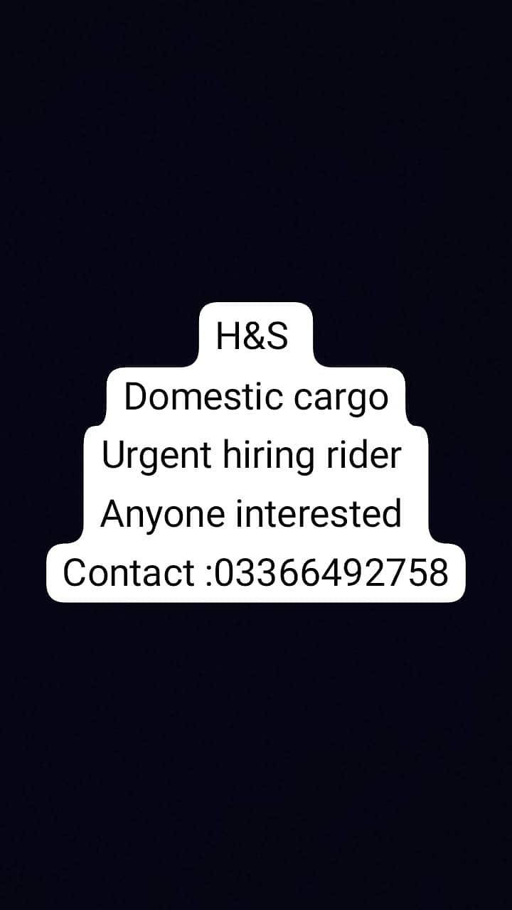 H&S cargo 0