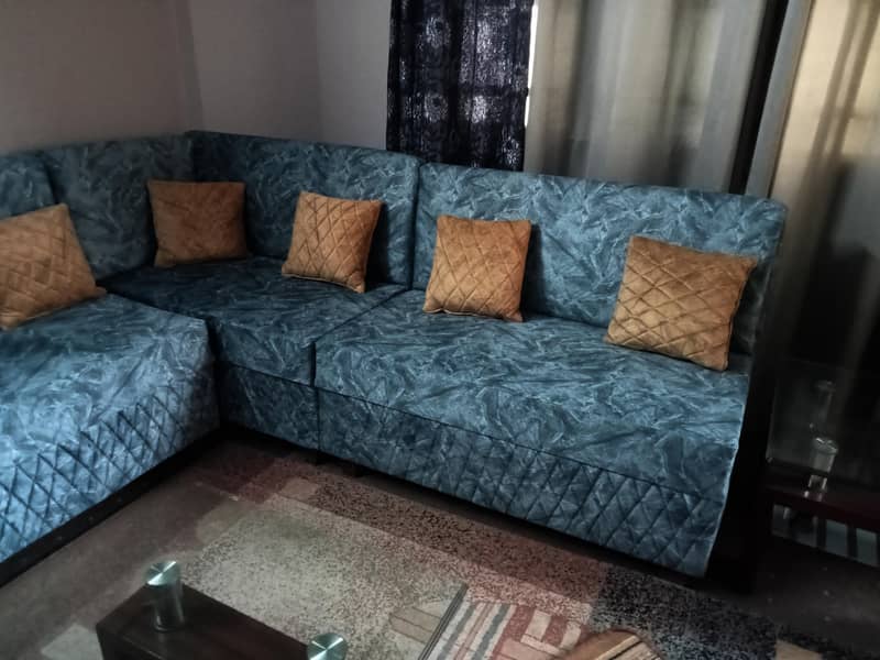 L- shaped sofa set 1