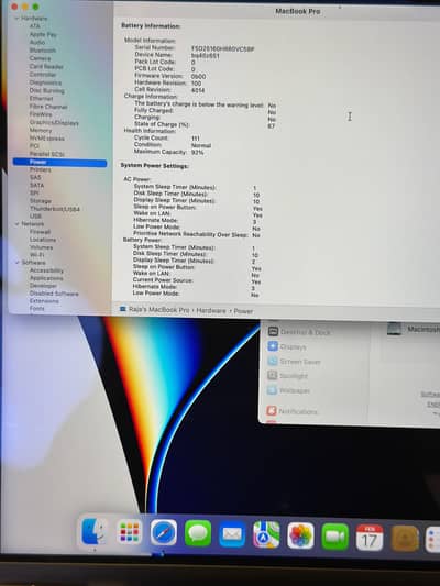 MACBOOK PRO M2 - 16/512GB STORAGE