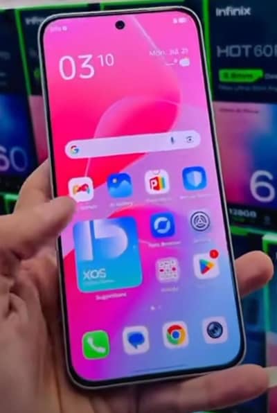 Infinix hot 60pro. 8/128. all ok . daba charger with inbox