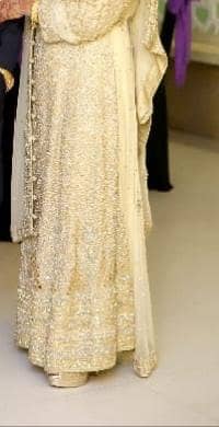 maxi of white colur very beautiful