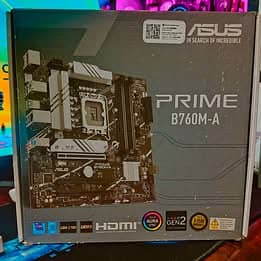 Asus prime b760m A mobo with box 1 or 2 pins bend in cpu socket