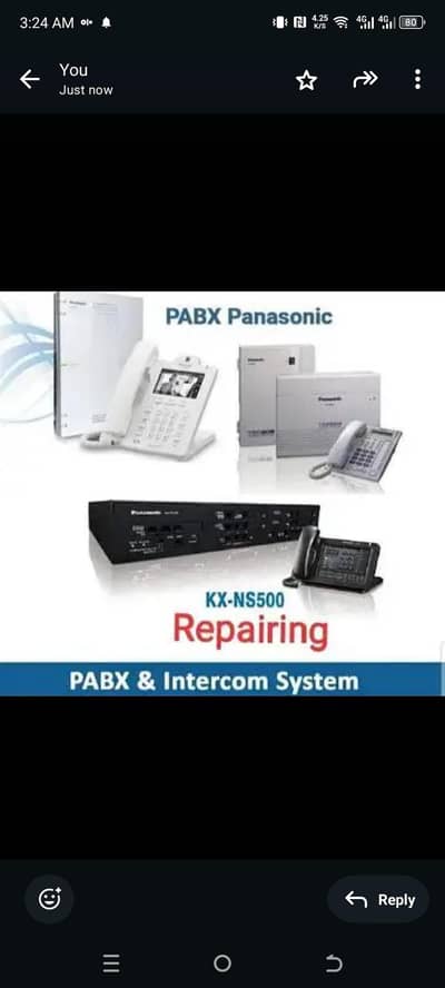 PANASONIC PABX INTERCOM SYSTEM 50%OFF call now: 0321-2123558