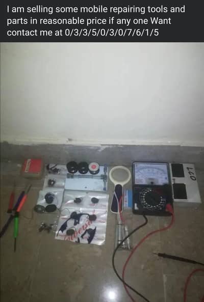 Mobile parts and tools