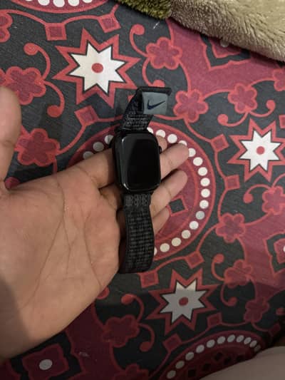 Series 10 46mm black with nike strap