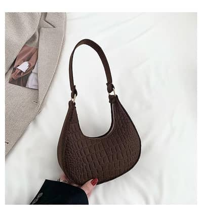 Solid Color Elegant Women's Bag