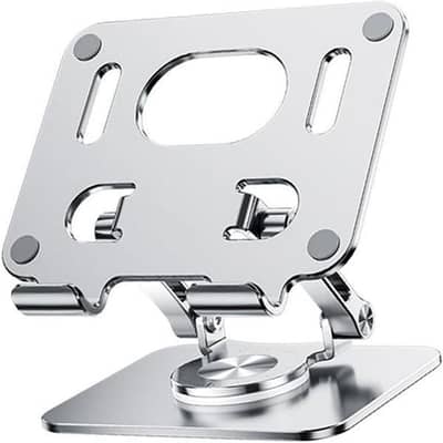 J18 Aluminium Alloy Tablet Holder 15cm Phone Holder 360 Metal Stand