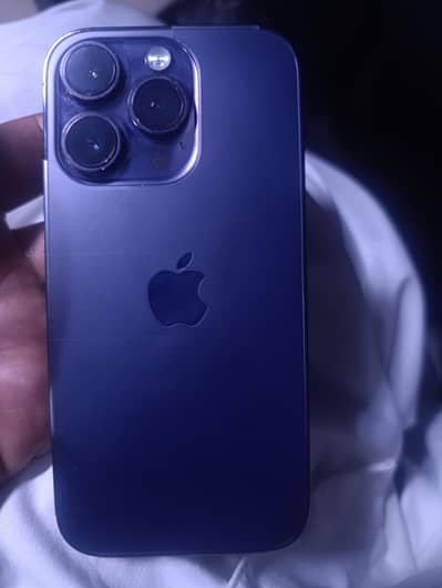 I phone 14 pro with box