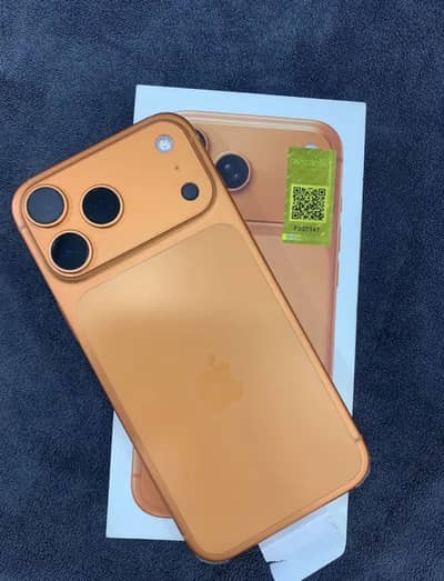 17 Pro Max Pta Approved 256 gb physical +esim
