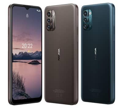 Nokia g 21.4 gb ram 128 gb memory .