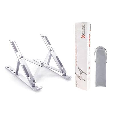 SpeedX 18 inch Laptop Stand Foldable Storage Metal Laptop Stand