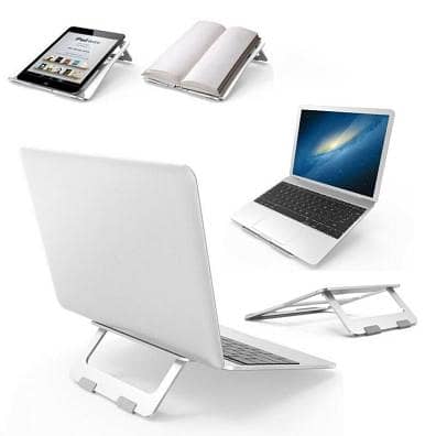 Aluminium Alloy Laptop Stand and Tablet Holder Metal Stand