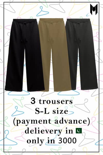 summer trousers soft and comfortable delivery available