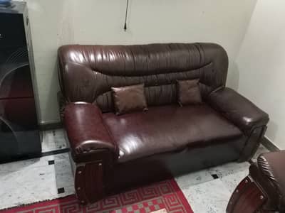 Used Sofa Set 1 2 3 For Sale Leather Sofa