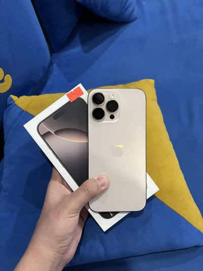 Iphone 16 pro max jv 256gb complete box