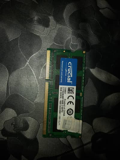 Crucial DDR3 8GB Laptop Ram