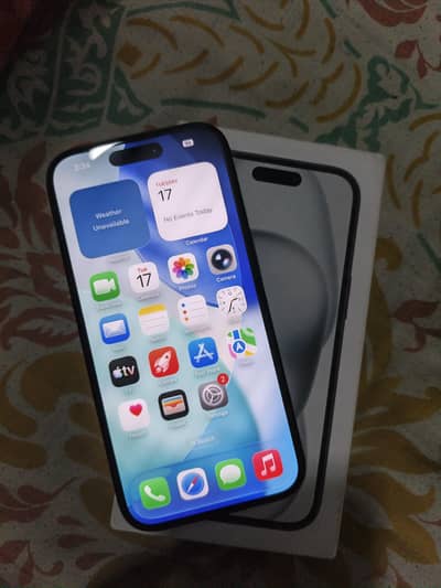 iPhone 15 Non PTA Factory Unlocked With Box