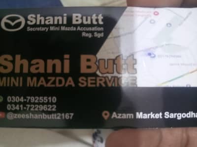 Shani butt mini Mazda service sargodha
