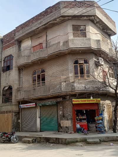 3 Marla Triple Storey Corner Sami Commercial For Sale With Gas Meter 4 Electric Meter Fir Sale