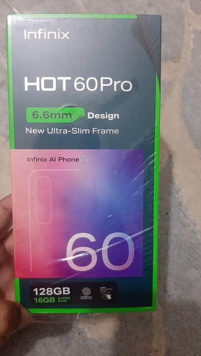 Infinix HOT 60 Pro (8+8/128) ( Whatsapp or 0313 7874773)
