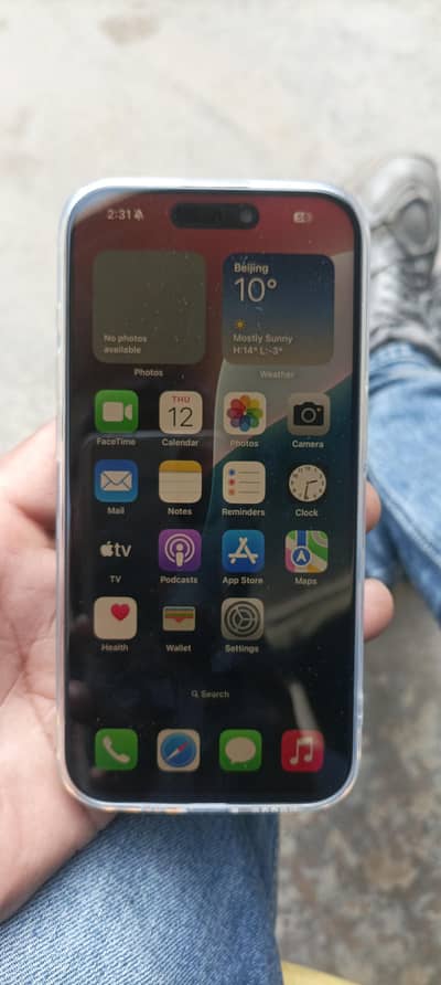 iphone 15 pro 128 GB bypass  non pta  condition 10/9 scratch less