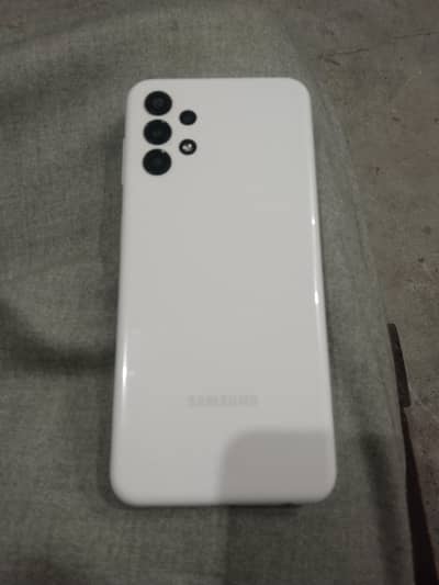 Samsung a13 with box white colour  4gb 64 gb