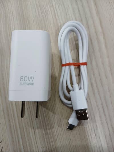 oppp Reno 14 80w super Vooc charger cable 100% original box pulled