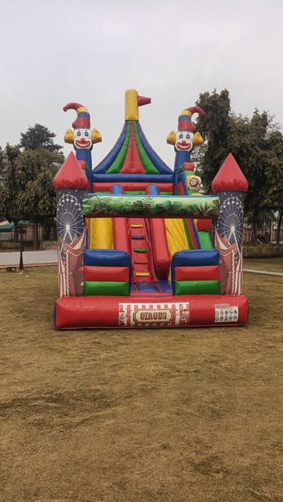 jumping castle slide available