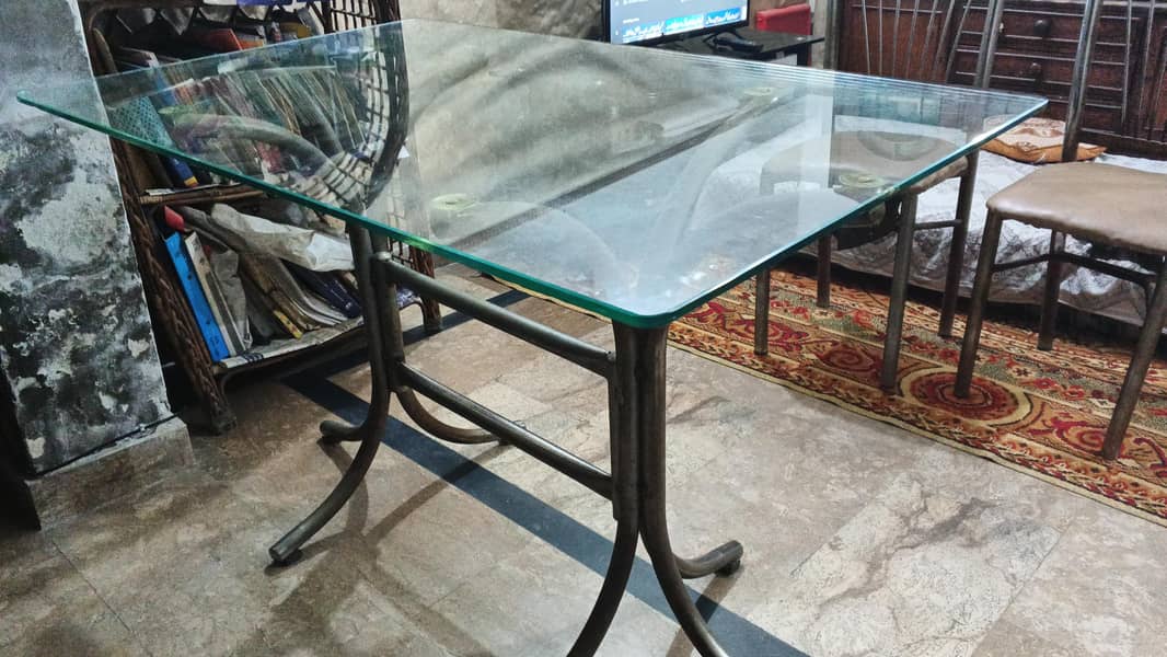 GLASS DINING TABLE 2
