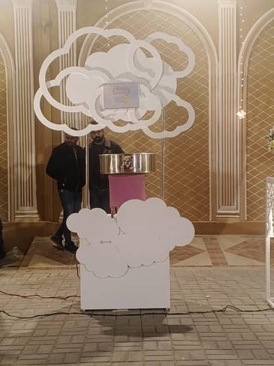 popcorn cotton candy etc. .