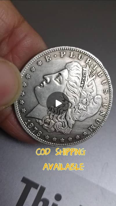 USA 1878 MORGAN DOLLAR | OLD COIN | USA RARE COIN | ANTIQ USA COIN