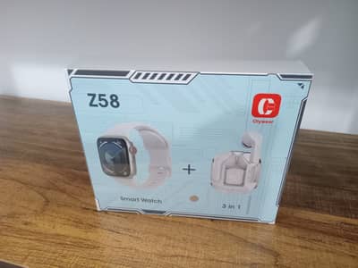 Z58 Smartwatch Set with Straps and Earbuds