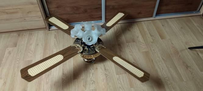 Decorative Lighting Ceiling Fan with Fancy Design