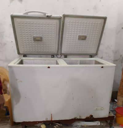 Double door freezer