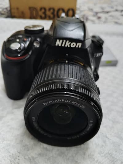 Nikon D3300 DSLR with 18-55mm Lens  with original box