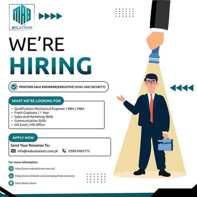 Sales Engineer / Sales Executive