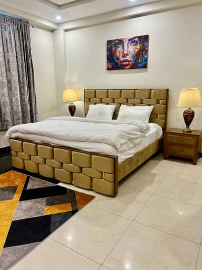 Per day one bed room apartment available luxury Furnished