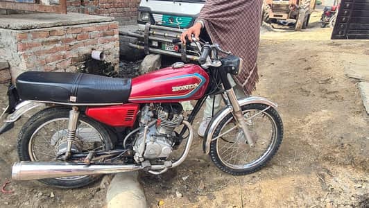 Honda CG 125 exchange phone and sel 75000