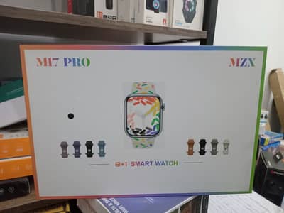 M17 Pro Smartwatch 9 in 1 Set with 8 Straps Smartwatch